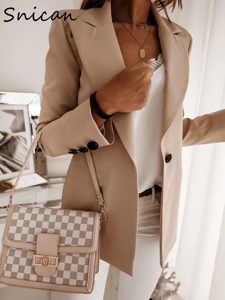 Женский деловой пиджак приталенный для офиса базовая модель 2020 года|Женские