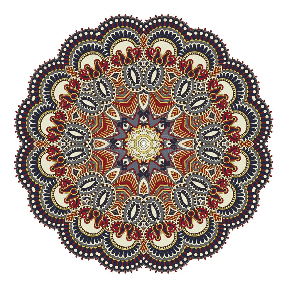 Набор для алмазной вышивки стразы картина с мандалой мозаика из страз полная