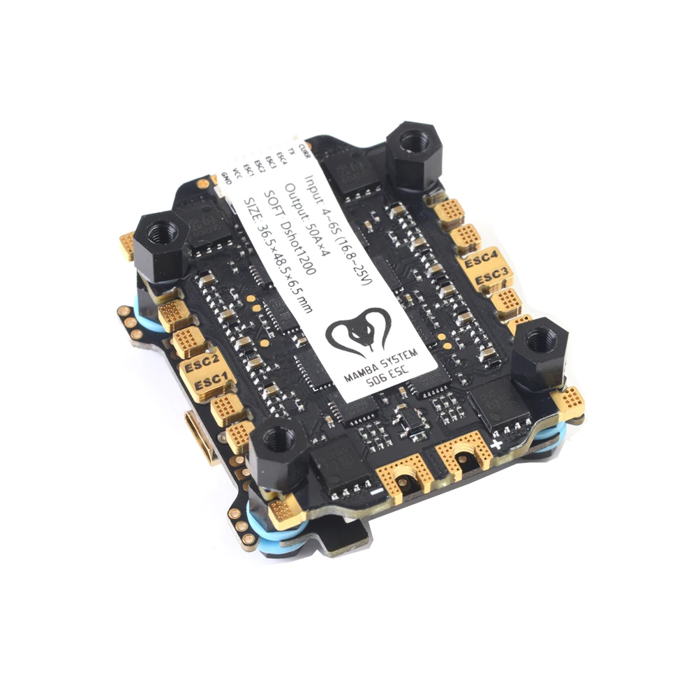 Мамба F722S Betaflight контроллер de vuelo серверный компьютером с экранным меню для 5/9 V 9 V 2A de BEC& 506 50A с диагональю экрана 3-6 S Blheli_32 dshot1200 гоночный грех escobillas ES