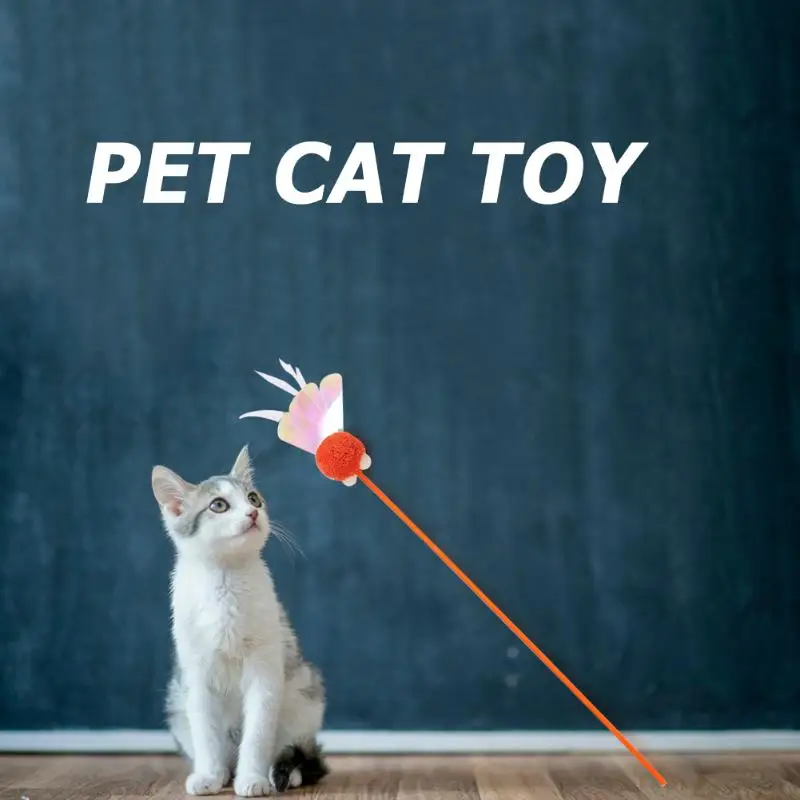 Котенок кошка палка теряющая полюс широкий спектр применения простота блестки