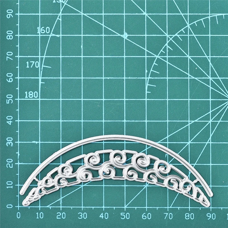 Eastshape Цветочные кружевные штампы изогнутые металлические режущие новые для