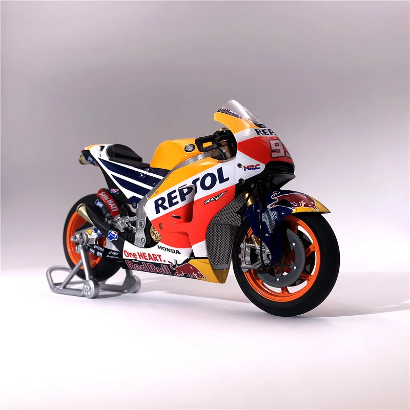 1:12 HONDA RC213V 93 оранжевый гоночный мотоцикл литая модель дисплея мальчик