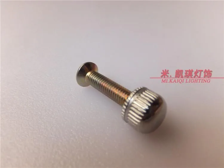 20 шт. M5 зубная внутренняя хромированная позолота цветы сайдинг Магний лысый