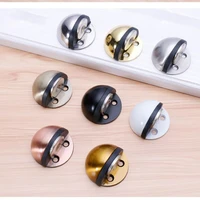 stainless steel magnetic door stopper dual catch no punching door bumper wedge wall door stopper