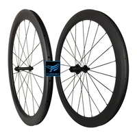 carbon tubeless wheelset 700c road bike 50x 25mm carbon wheelset bicycle wheels rim v brake 20h24h carbon cycling wheels