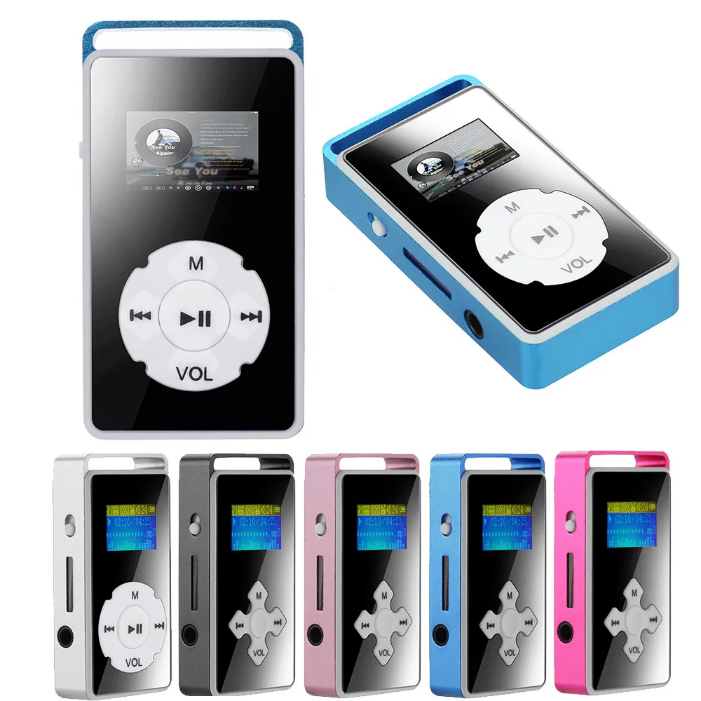 Mp3-плеер 16 ГБ 32 музыкальный проигрыватель USB цифровой mp3-плеер ЖК-экран поддержка