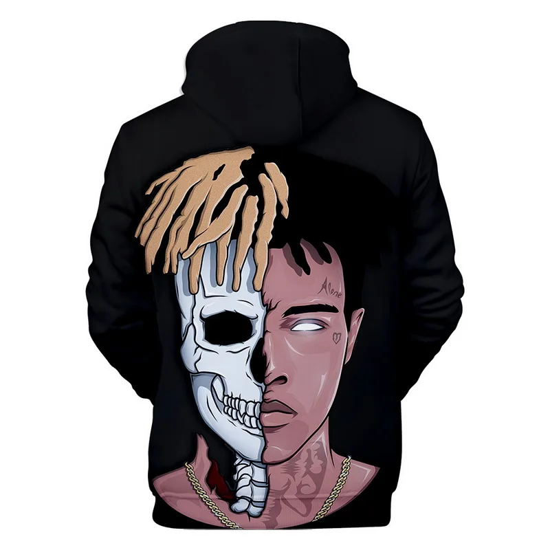 Xxxtentacion толстовки стильные мужские брендовые модные толстовки образец 3D принт осенние пуловеры с длинными рукавами в стиле хип-хоп Большие размеры