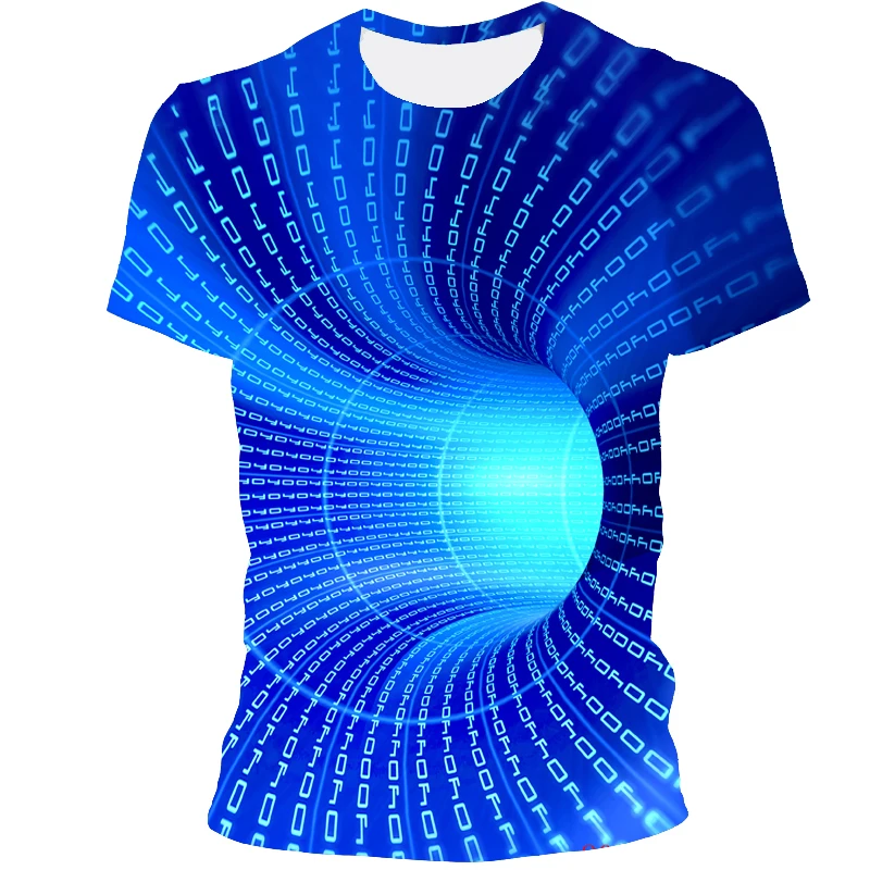 

2021 Summer New Product Abstract Pattern Men's And Women's T-Shirts