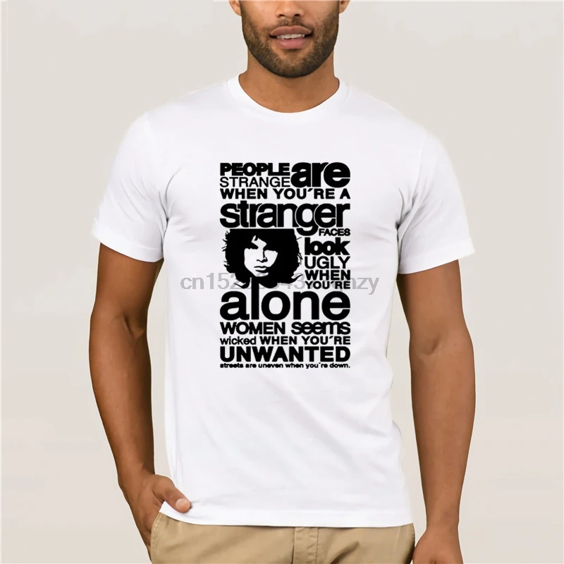 Jim Morrison дизайн забавная футболка для мужчин и женщин Удобная дышащая графическая