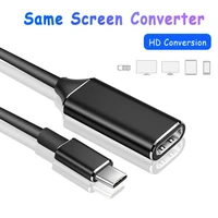 usb 3 1 usb c cable male to female usb type c to hdmi compatible adapter or macbook samsung galaxy s10 huawei mate p20 pro usb c
