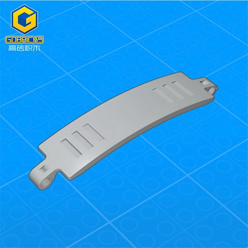 [Gobrick] GDS-1024 (№ 28923-) Технологическая изогнутая панель 3x13 - Arc Technology Panel | Игрушки и
