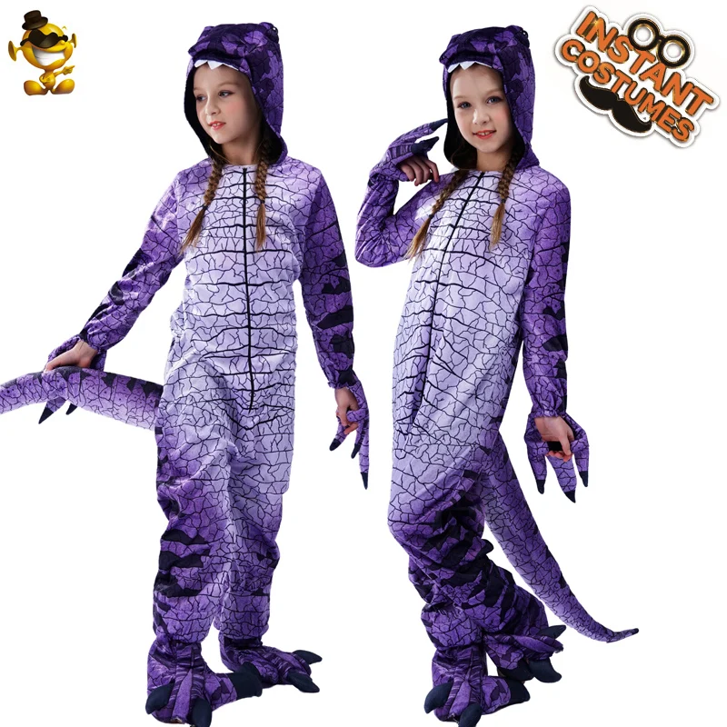 Рождественский костюм динозавра для девочек тираннозавр косплей талисман