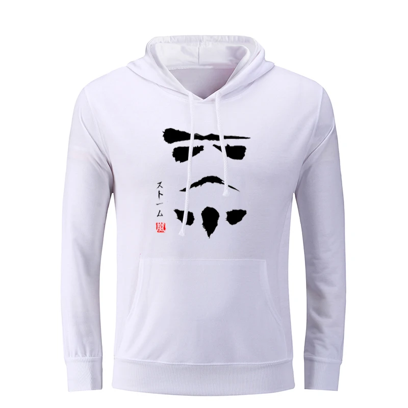 Штурмовик японские иероглифы каллиграфия звездный узор Звездные войны мужская