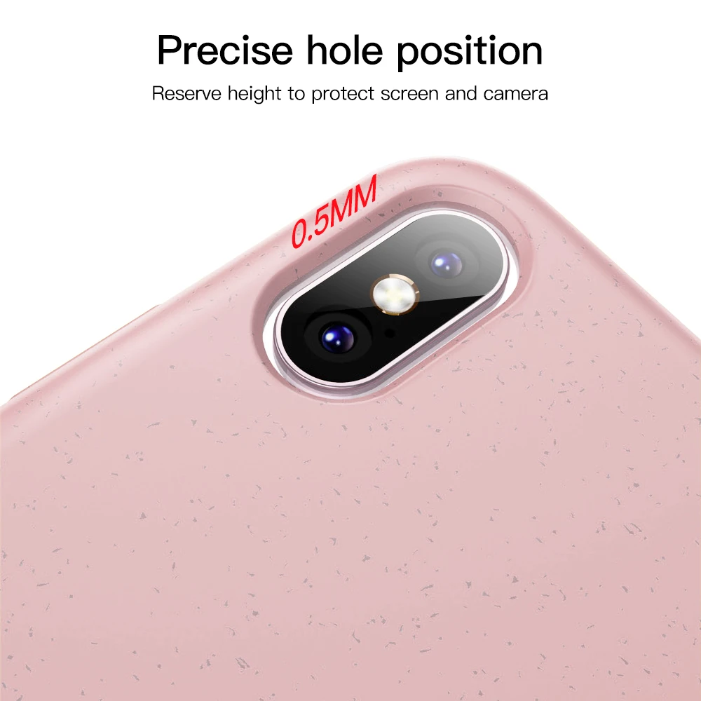 Meeker for iPhone 11 Pro MAX Case Degradable Soft Mobile Phone Fitted Cover |