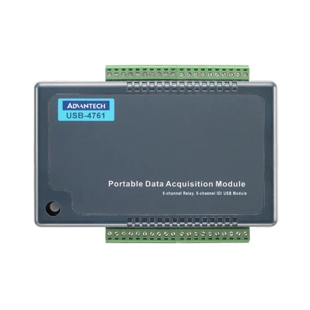 

8-канальное реле Advantech USB-4761-BE и 8-канальный изолированный цифровой входной USB-модуль