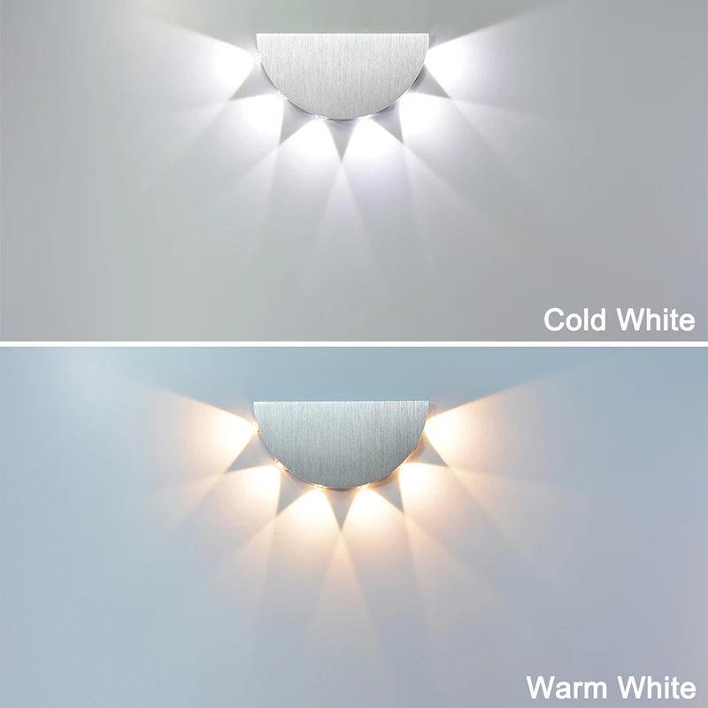 Светодиодный настенный светильник бра внутренняя настенная лампа отделка