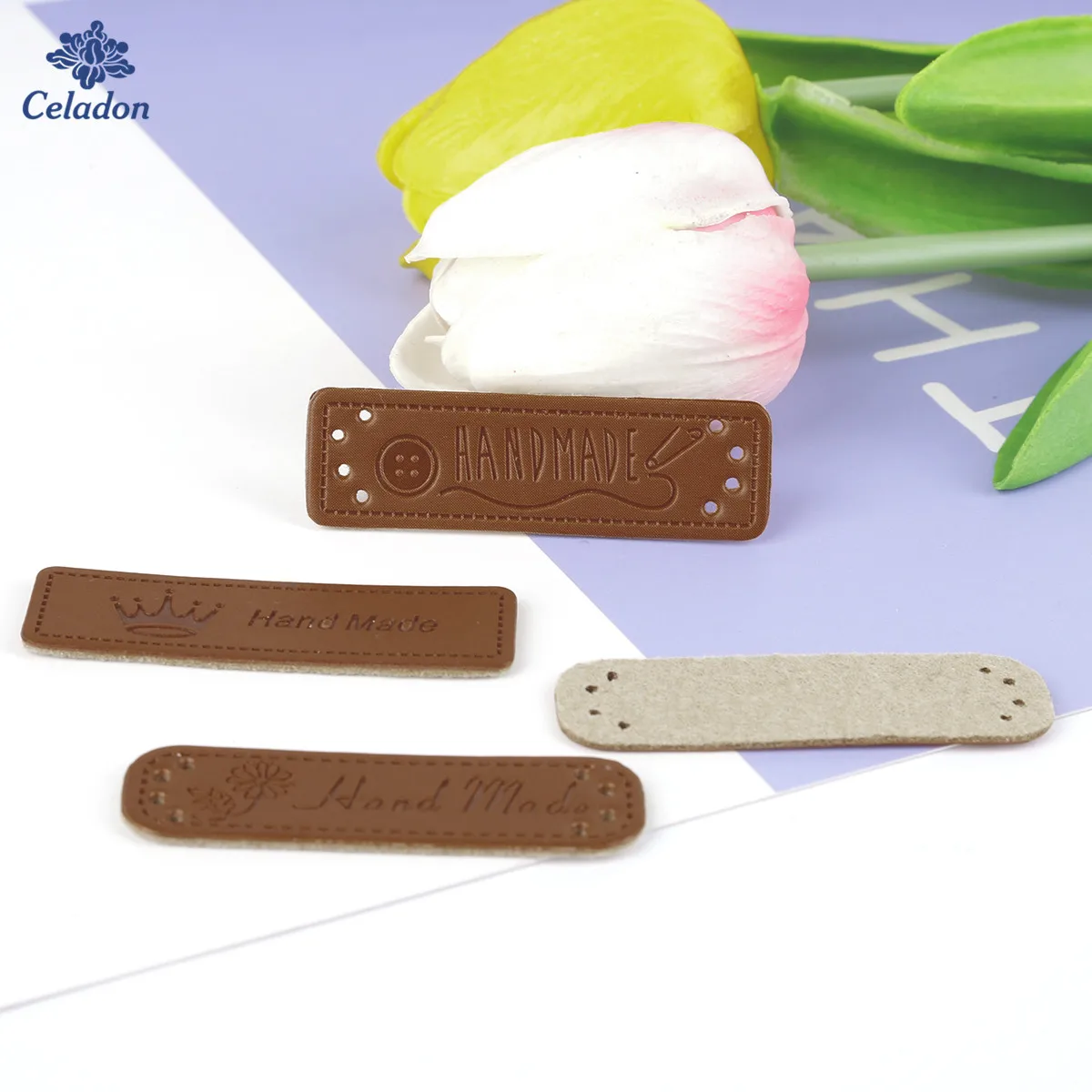 Ярлыки ручной работы для одежды ярлыки из искусственной кожи джинсовые сумки