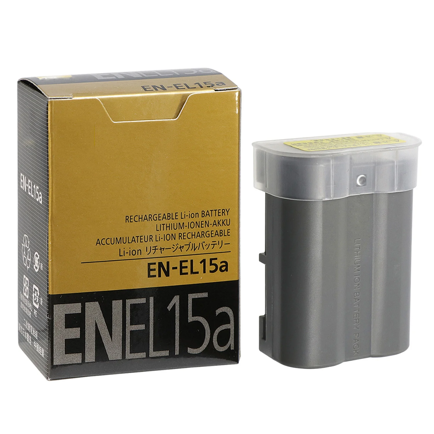 2 Pieces High Quality EN-EL15A ENEL15A Battery Pack For Nikon Camera D850 D7000 D600 D810 D750 D610 D7500 D7200 MH-25 MB-D15 | Электроника
