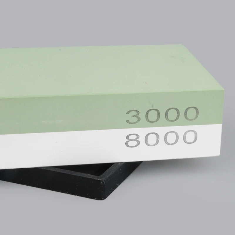 3000 8000 grit 1 шт. двухсторонний нож камень 2000 3000 5000 8000 точилка для кухонных ножей белый корунд абразивная точилка для ножей точильный камень - Цвет: 3000 8000 grit