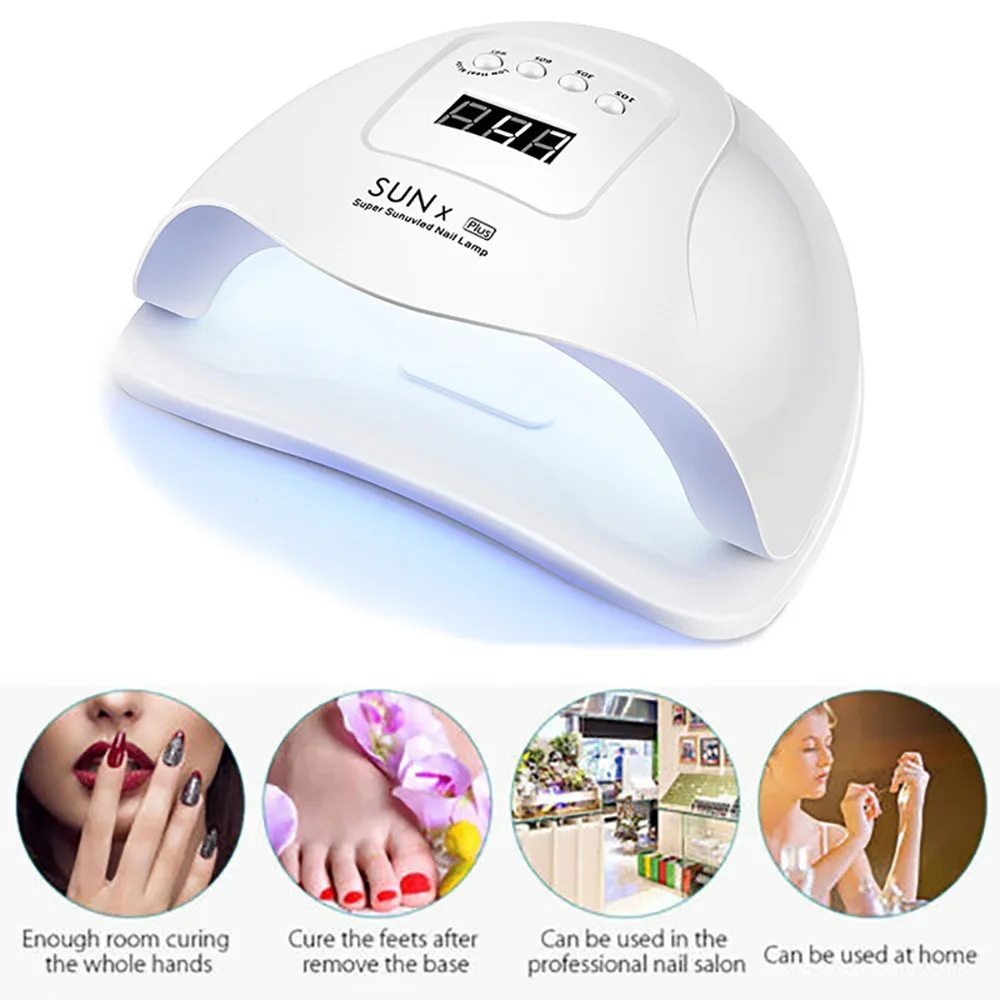 

Nail Lamp for Gel Polish 80W 36 LED Professional Nail Dryer UV LED Nail Lamp with Automatic Sensor for Fingernails and Toenails