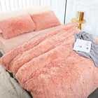 Ворсистое супермягкое одеяло из кораллового флиса, зимнее теплое уютное покрывало для кровати, дивана, покрывало, пледы, однотонное пушистое постельное белье, простыня, одеяло D30