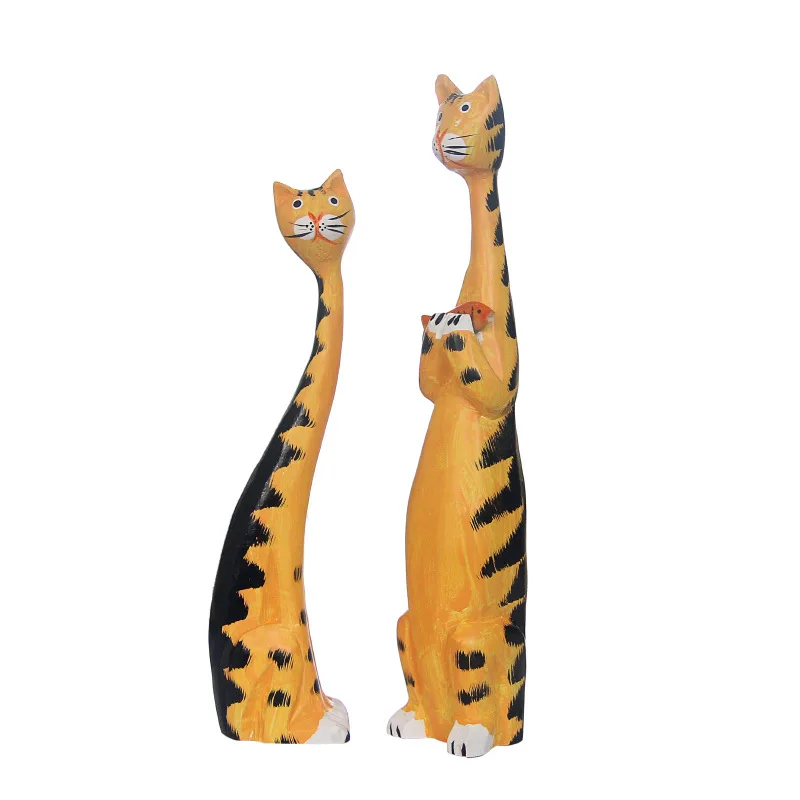 Аксессуары для украшения дома пастырской Стиль деревянный любителей &quotКошки&quot