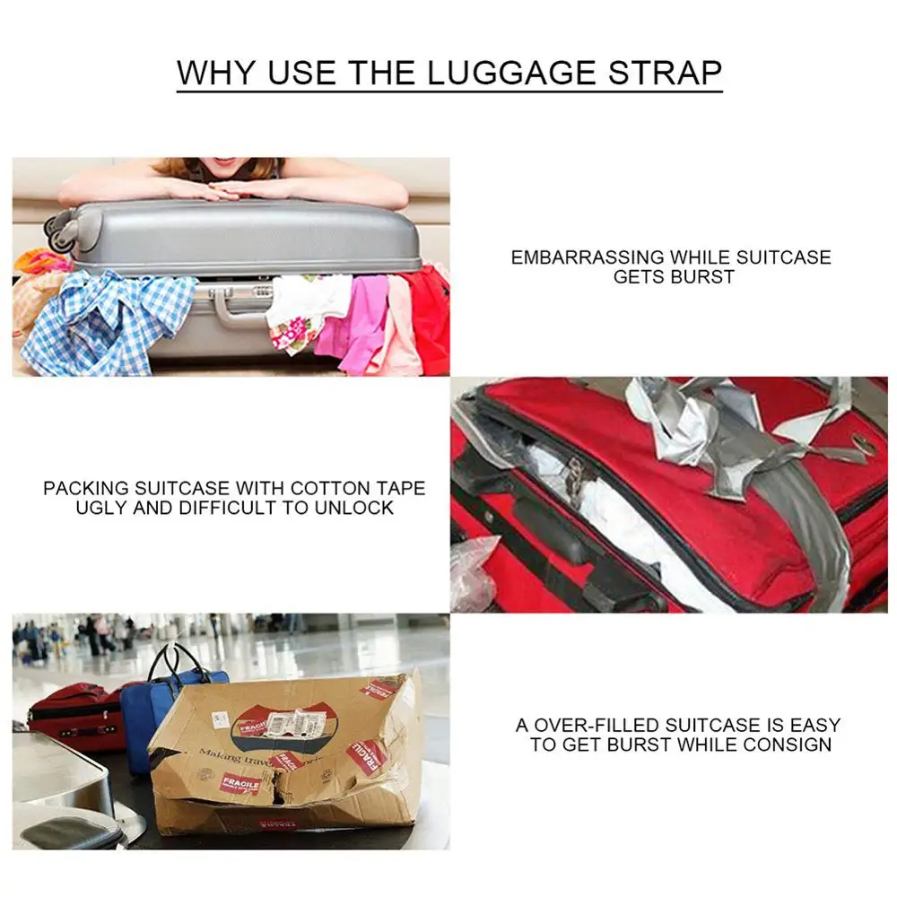 Регулируемый нейлоновый рюкзак для путешествий с паролем сумка багажа чемодана