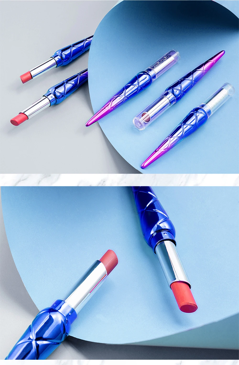 Блестящая косметика для губ жидкая помада зеркальный блеск ТИНТ стойкий