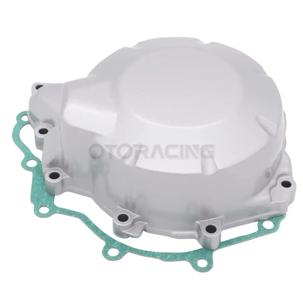 Левая крышка коленвала двигателя мотоцикла с прокладкой для Yamaha FZ6 2004-2010 FZ6R XJ6S