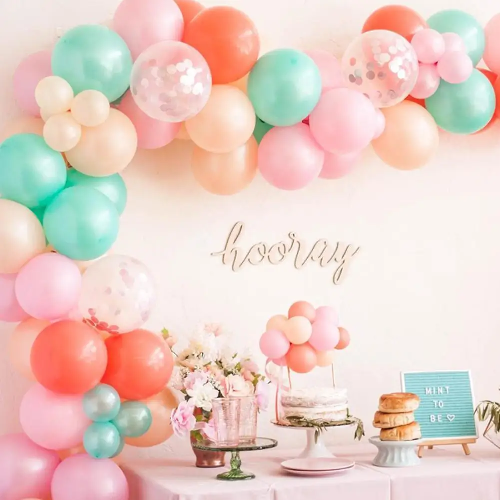 

115/127pcs/set Ballon Garland Arch Kit Latex Confetti Partij Verjaardag Feest Ballonnen Suppiles Bruiloft Decoraties Baby S X2H8