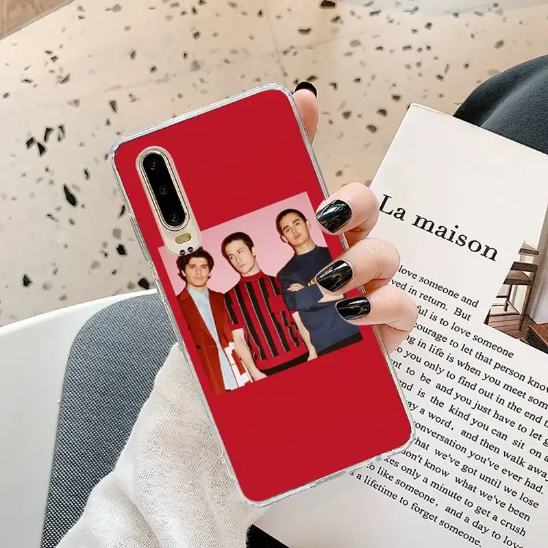 

rock band Wallows PhoneCase Transparent for Samsung A71 S9 10 20 HUAWEI p30 40 honor 10i 8x xiaomi note 8 Pro 10t 11 mobile bags