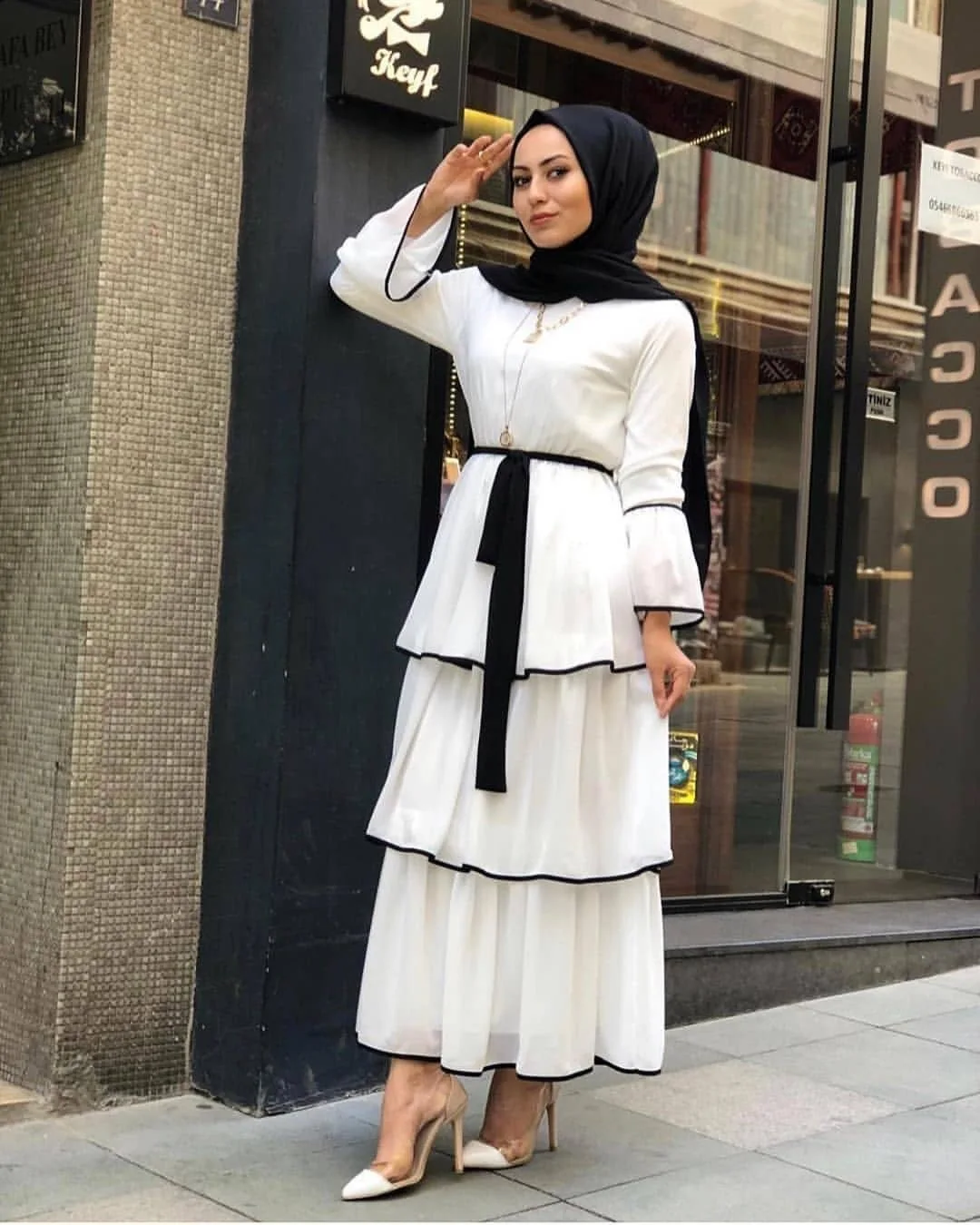 Abaya Турция исламский, Арабский мусульманский хиджаб длинное платье Caftan Дубай платья-кафтаны Tesettur Elbise Vestidos одеяние мусульмане Longue