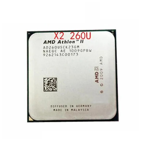 Двухъядерный процессор AMD Athlon II X2 260u 1 8 ГГц AD260USCK23GM Socket AM3 | Компьютеры и офис