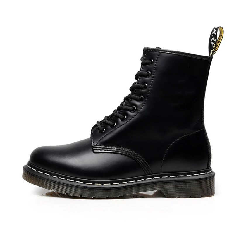 Женские ботинки из натуральной кожи повседневные осенние женские ботильоны для