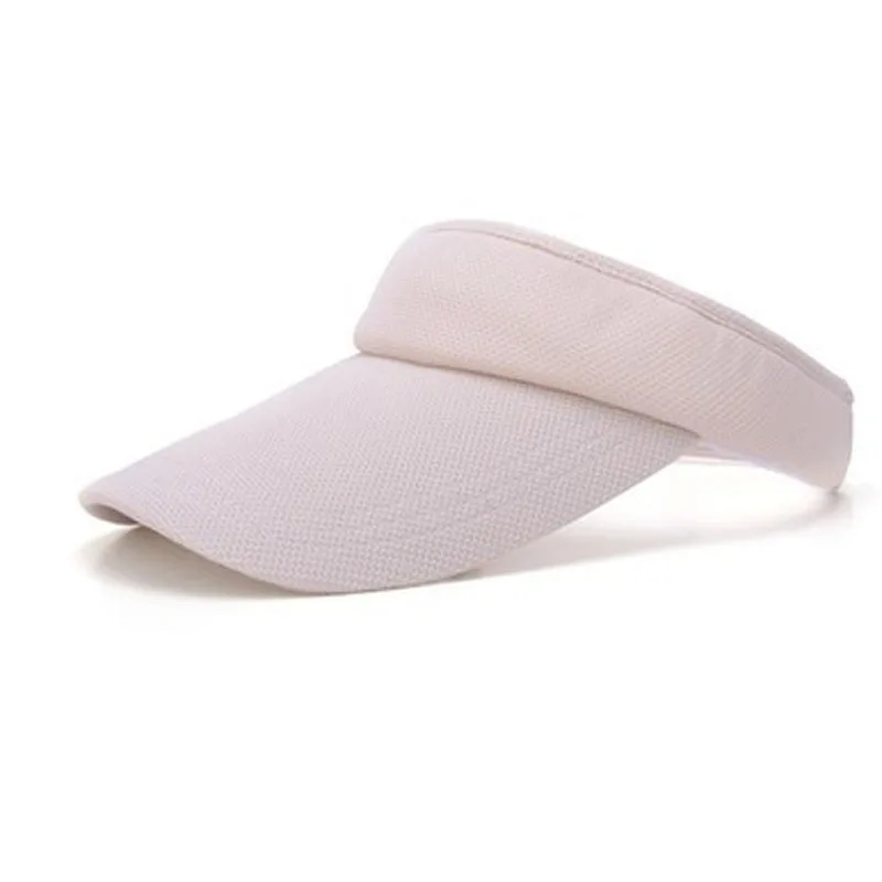 

Tennis Hats For Men Women Sports Visor Baseball Cap For Running Beach Solid Color Adjustable Wholesale Summer