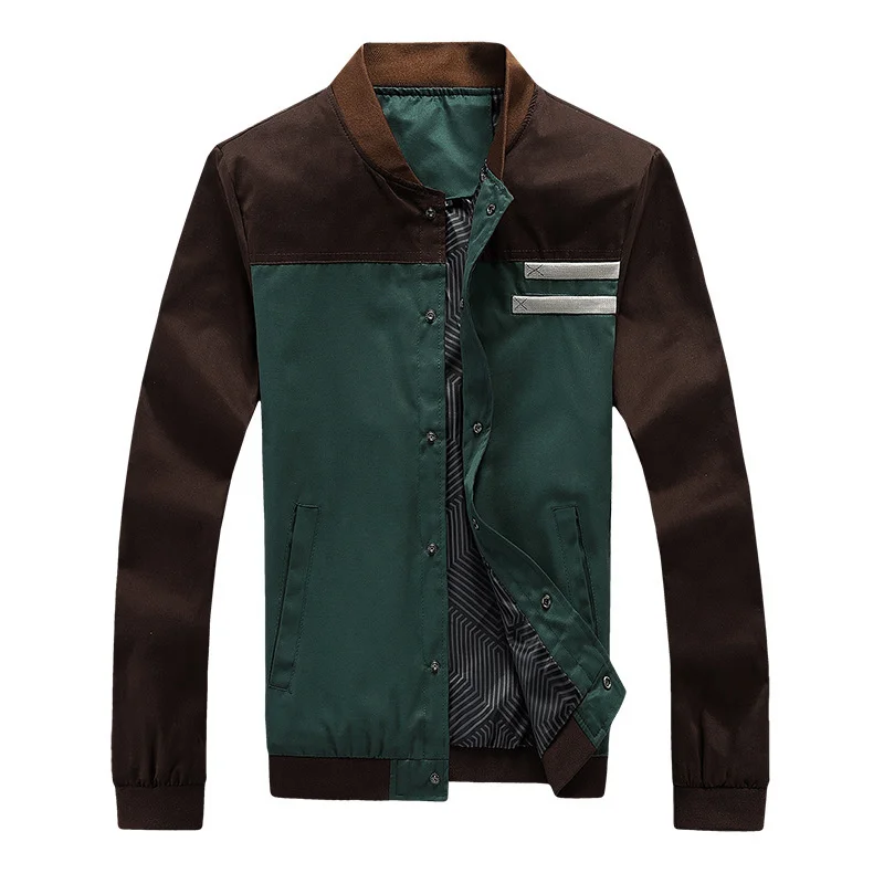 

Autumn 2021 New Jackets Men's Varsity Military Men's Coats Fashion Slim Casual Jackets Male Outerwear Baseball Uniform M-4XL