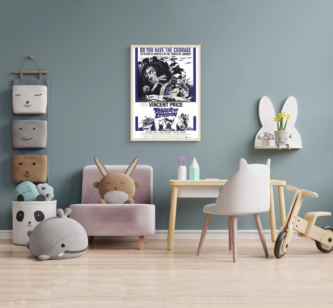 Лондонская башня (1962) постер историческая драма и фильмы ужасов Настенный декор