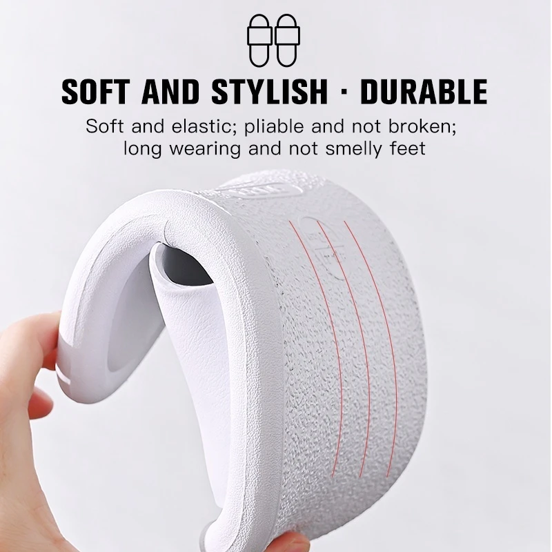 Домашние тапочки для женщин и мужчин сандалии на плоской подошве Нескользящие