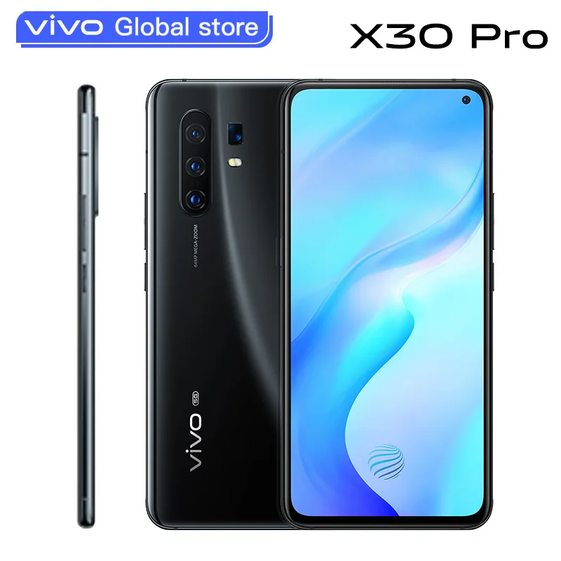 Смартфон vivo X30 Pro 6 44 дюйма 8 + 980 гб Android 128 9 0 мп 90 гц вт|Смартфоны| |