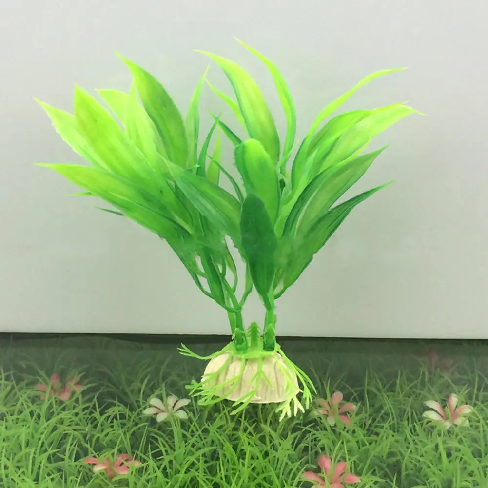 Прочная имитация водного растения аквариум с травой для аквариума украшение