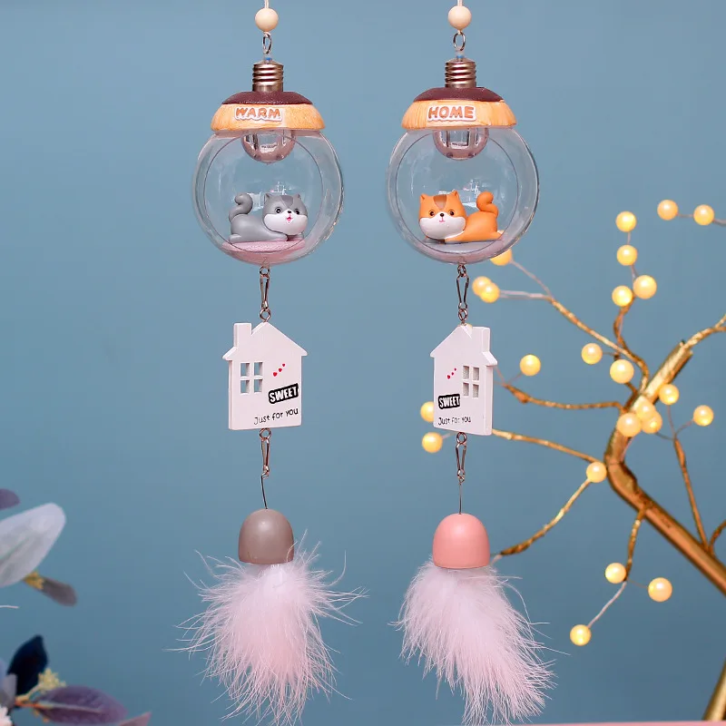 

Magic Forest Wind Chime Lamp Blind Box Japanese Type Creative Resin Ornament