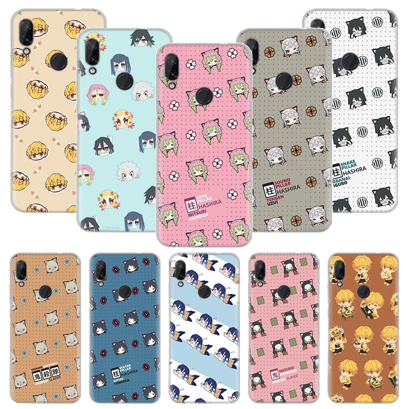 

Japan Anime Demon Slayer Case Funda For Xiaomi Mi Note 10 Pro 10T 9T 11 Ultra 11 Lite Poco X3 NFC F2 F3 M2 A3 Back Cover Coque