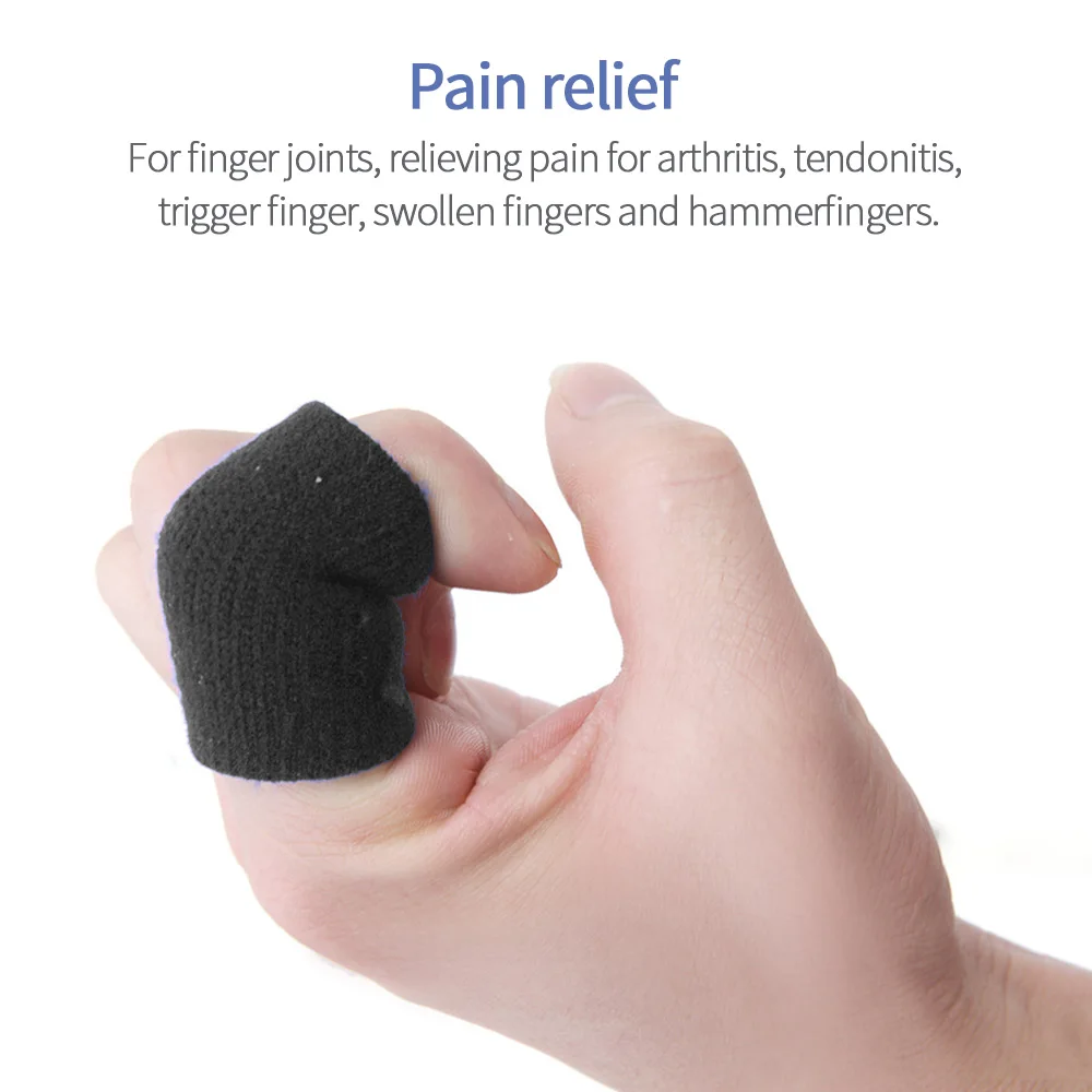 5 шт. палец рукава защитные большого пальца фиксатор Поддержка Эластичный