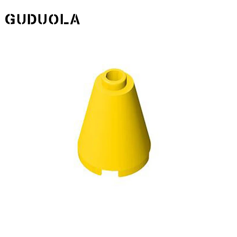 

Конструктор Guduola Cone 2x2x2 (открытый штифт) 3942/14918, специальный конструктор MOC, игрушечные детали 50 шт./лот