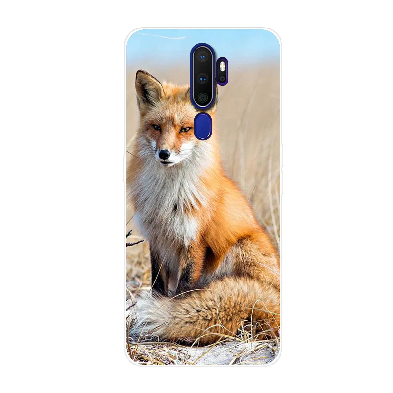 Чехол для OPPO A5, Прозрачный бампер, классный, с анималистическим принтом, силиконовый, ТПУ, мягкий чехол для OPPOA5 A 5 A52020, чехол для телефона, Fundas