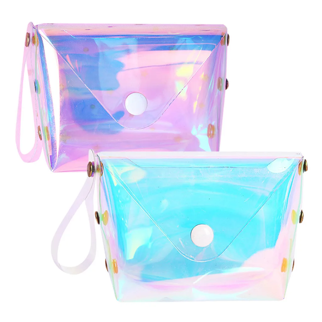 Кошелек женский маленький прозрачный 2019|Кошельки для монет| |