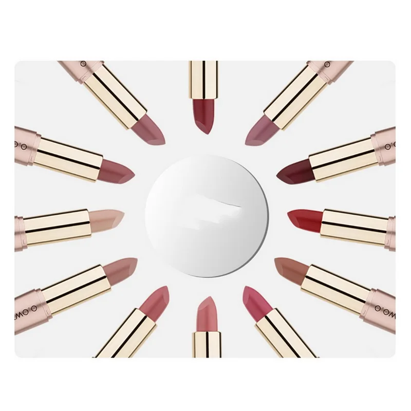 Бархатная губная помада 2 в 1 с двойной головкой долговечный матовый блеск для губ