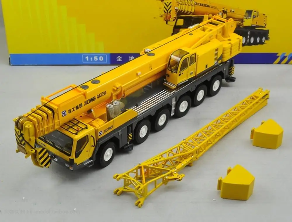 1/50 XCMG QAY200T мобильный тяжелый кран Металлический Литой Грузовик игрушечной модели