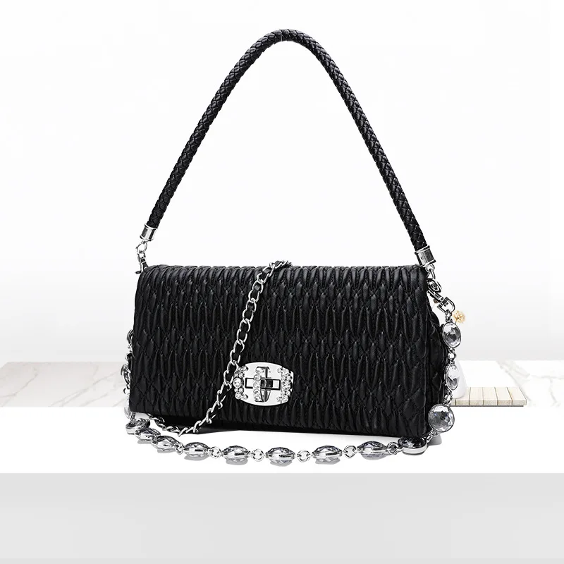 Женские сумки на плечо из овечьей кожи роскошные маленькие дамские сумочки