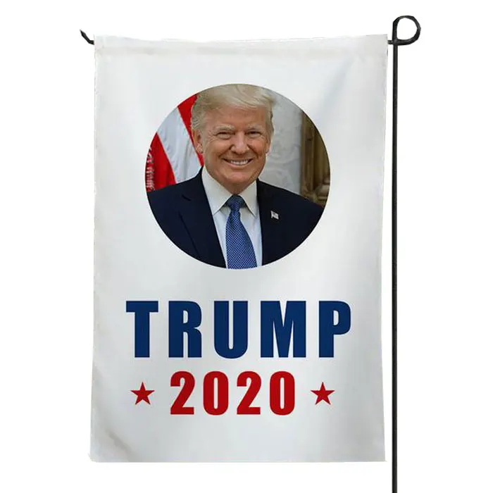 

Trump flag Merry christmas garden flags Xmas Tree Burlap Yard Winter Flag Double Sided Printed With Truck Thanksgiving flags